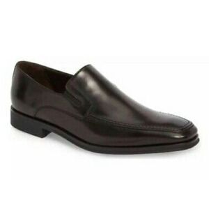 MONTE ROSSO Lucca Nappa Leather Loafer Size 14M